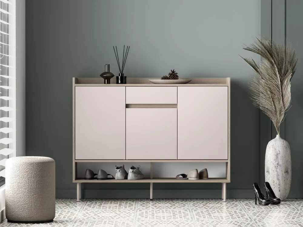 Apavu plaukts Voco 02 Korpusa krāsa: ozols cremona, · 120 × 95 × 34 cm