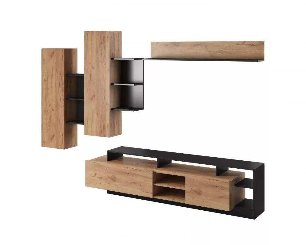 Sekcija Alva Classic Korpusa krāsa: ozols craft, · 260 × 40 × 171.5 cm