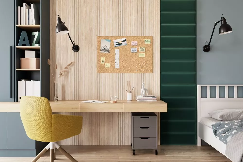 Panelis Quadratta 50x240 · Zaļš · 240 × 50 cm