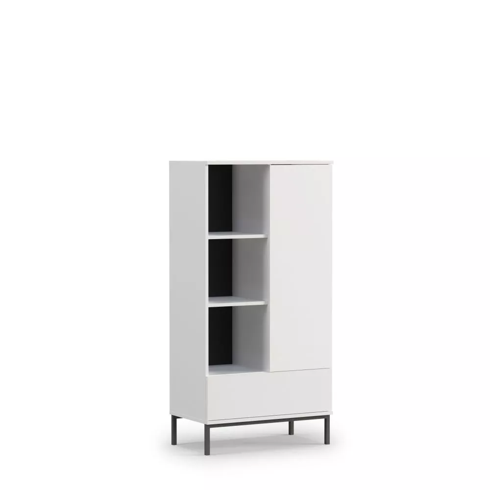 Plaukts Querty QT-03 · Balts · 70 × 140 × 41 cm