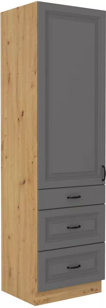 Virtuves skapis Stilo Artisan 60 DKS-210 3S 1F