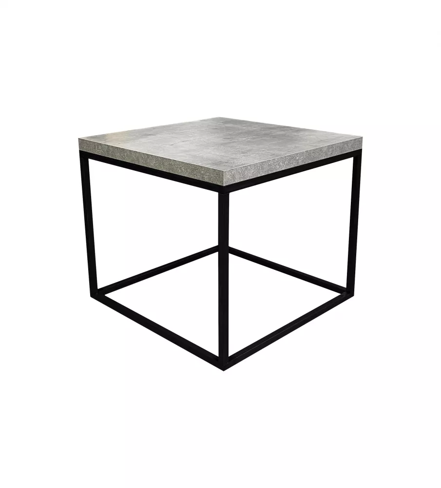 Žurnālgalds Lana Loft · Betons · 60 × 60 × 50 cm