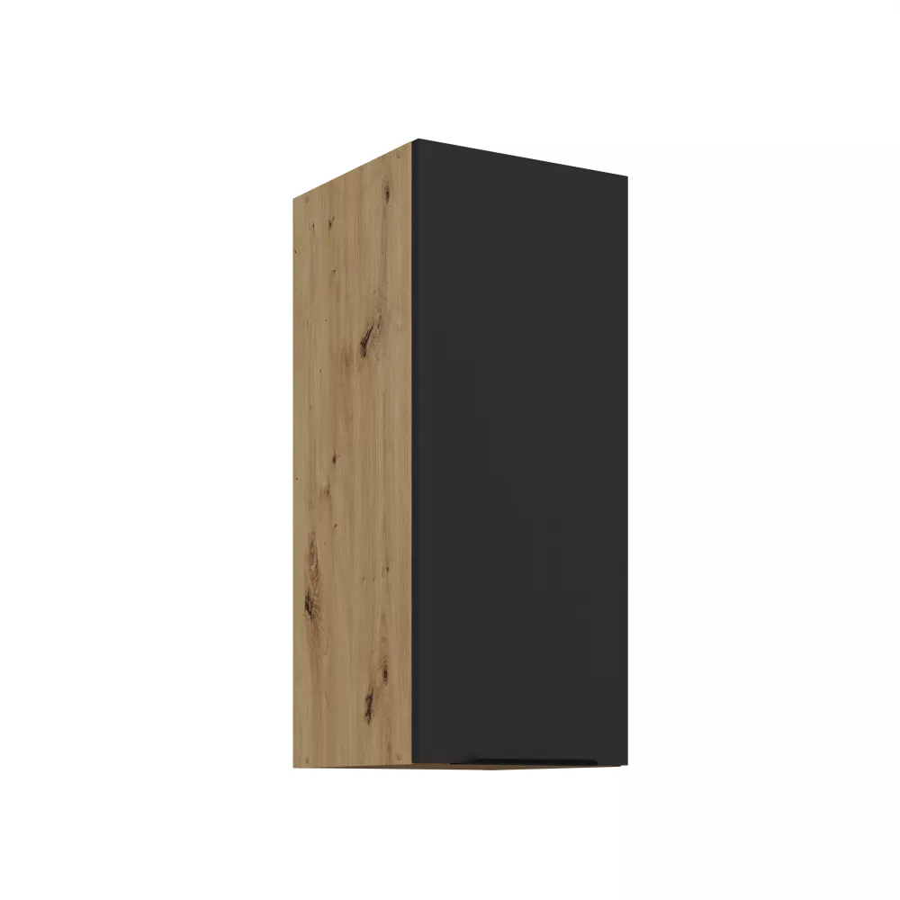 Virtuves skapis Aria Black 30 G-72 1F