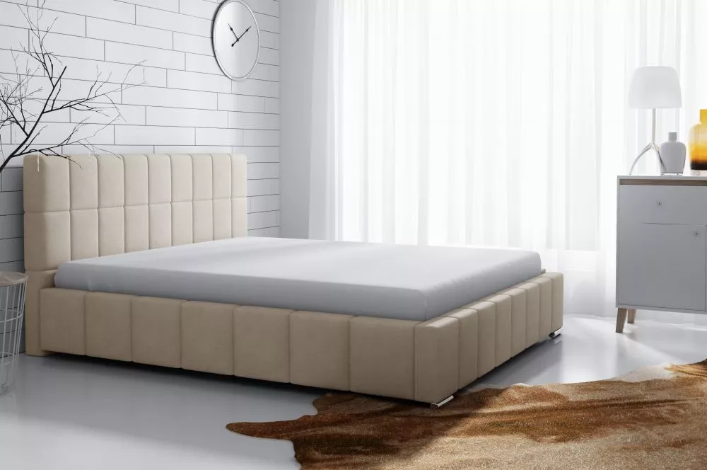 Gulta Leo Premium standard ar stelāžu Guļamvietas platums: 180 cm, Guļamvietas garums: 200 cm, stelāžas tips: metāla, · 