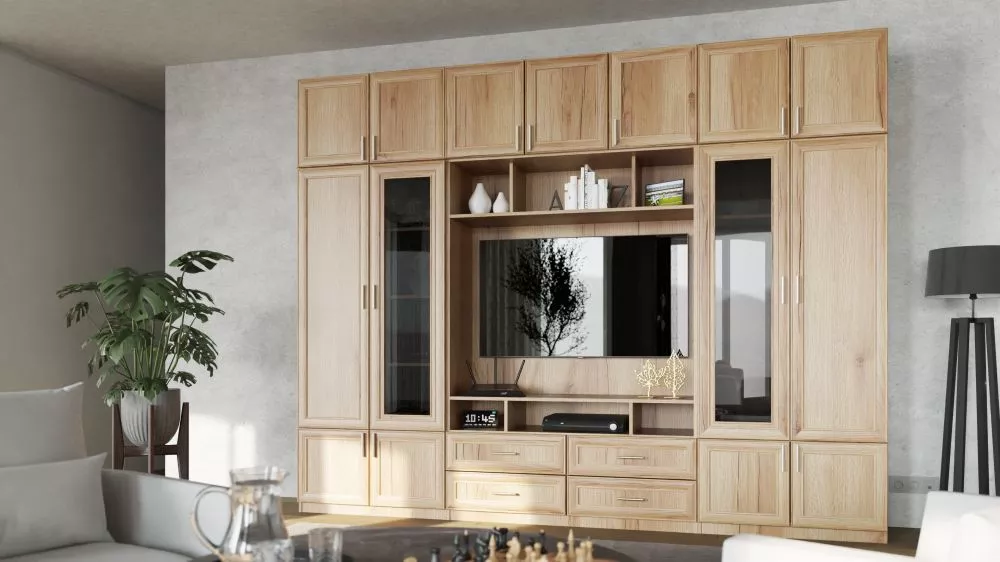 Sekcija Vero M Korpusa krāsa: ozols grand, · 303 × 41 × 241 cm