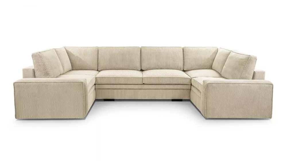 Dīvāns Toledo U Standard · Krēma · 195 × 378 × 93 cm