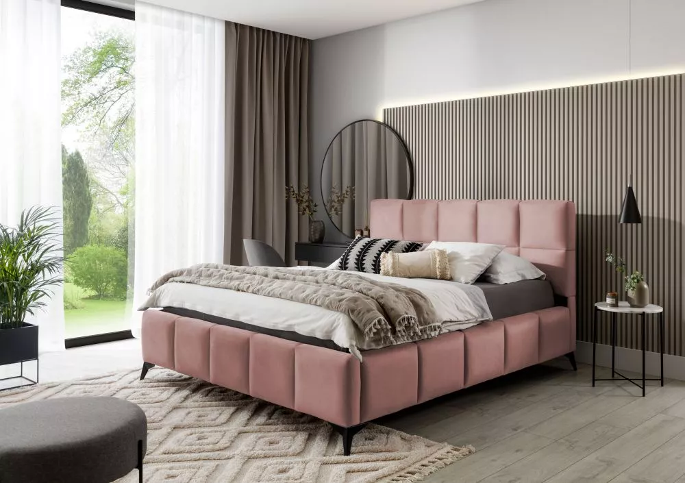 Gulta Mist Nube Standard ar stelāžu Guļamvietas platums: 160 cm, Guļamvietas garums: 200 cm, stelāžas tips: metāla, · Ro
