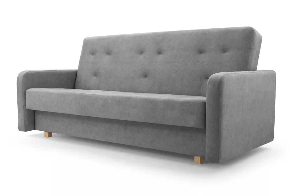 Dīvāns Kasia Sofa Standard · Pelēks · 95 × 202 × 92 cm