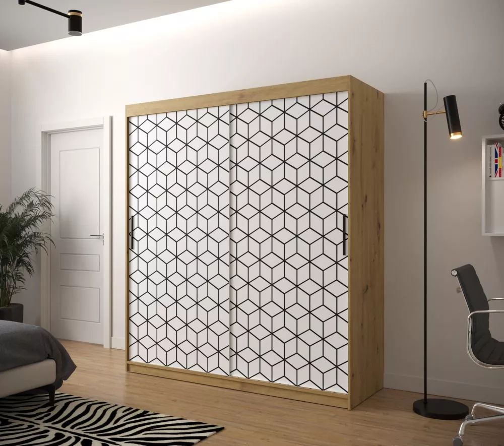 Skapis Plaster 1 · 180 × 62 × 200 cm