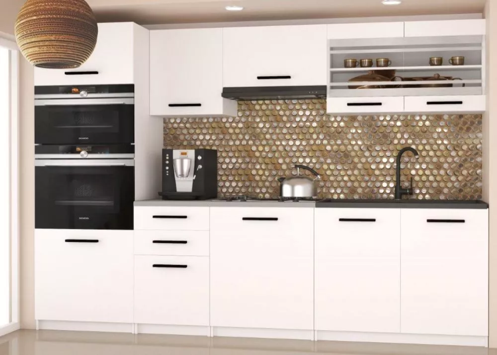 Virtuves komplekts Paula 2 Modern Materiāls : lamināts + MDF plātne,