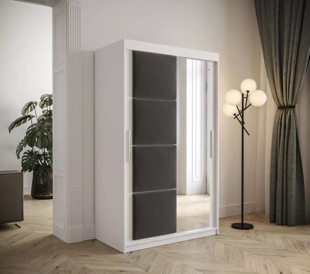 Skapis Tapi White · 120 × 62 × 200 cm