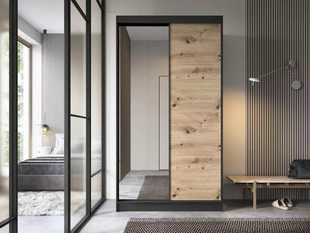 Skapis Esville Premium · 120 × 60 × 220 cm