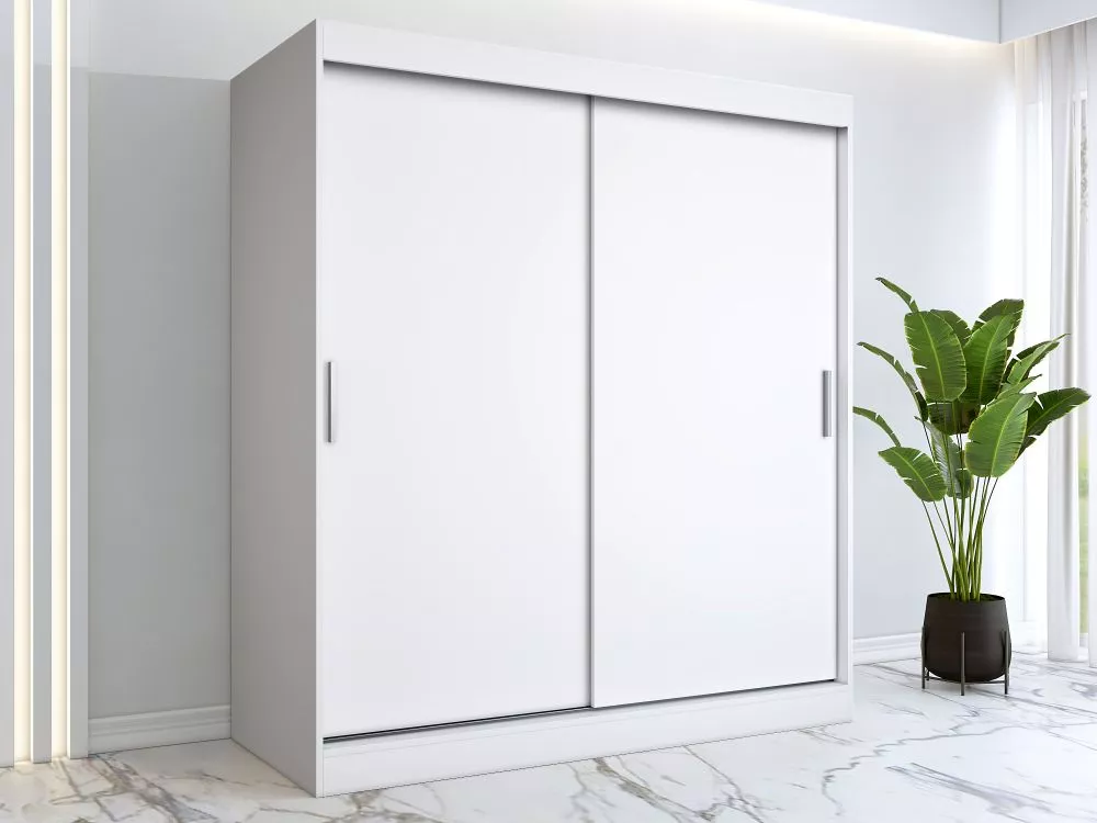 Skapis Gold · Balts · 180 × 60 × 200 cm