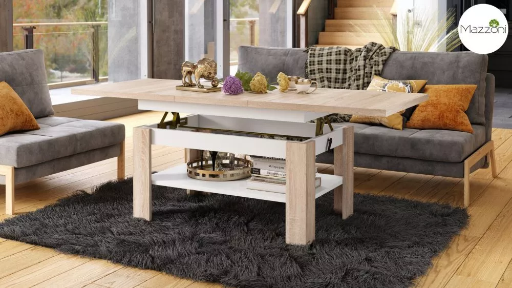 Žurnālgalds Rio Transformer Korpusa krāsa: sonoma, · 130 × 65 × 55 cm
