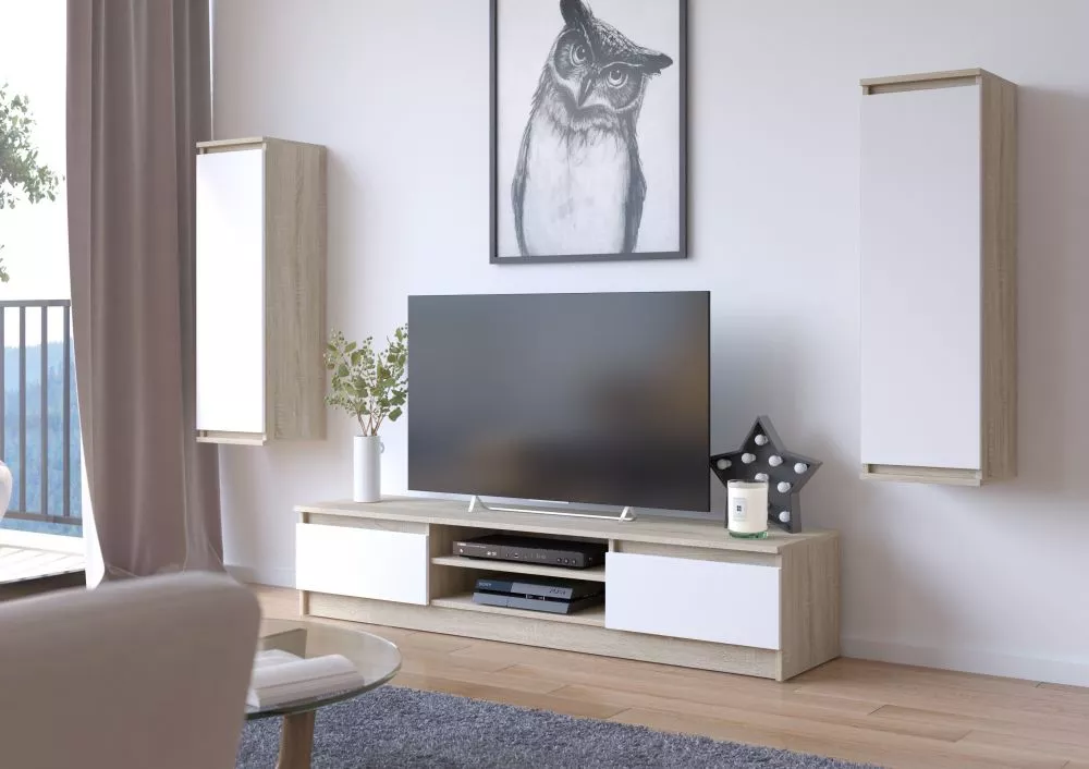 TV tumba RTV 2D1P Long · 160 × 40 × 33 cm