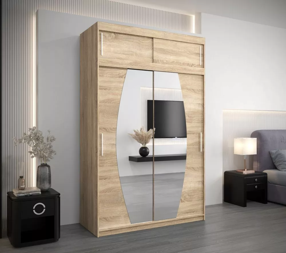 Skapis Elypse Plus · Sonoma · 150 × 62 × 240 cm