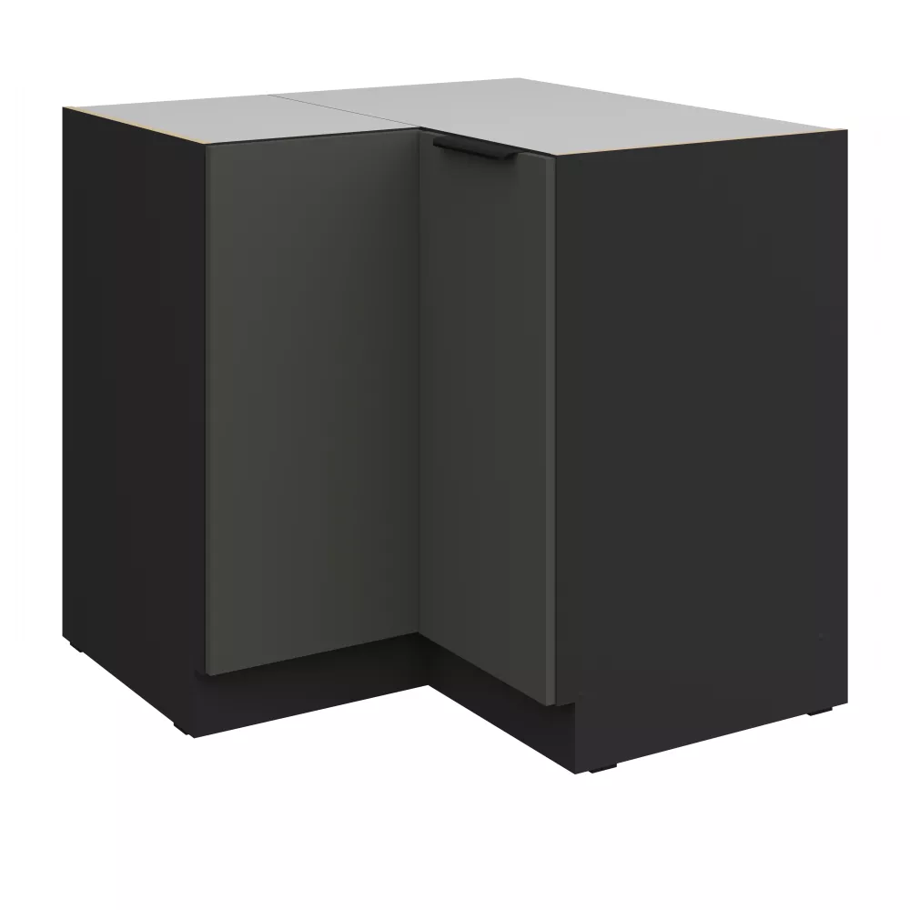 Virtuves skapis Aria Graphite 90x90 DN 2F BB