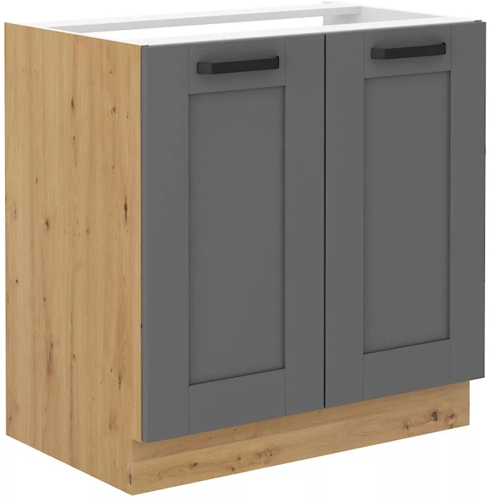 Virtuves skapis Luna Artisan 80 ZL 2F BB