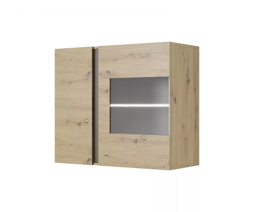 Sekcija Arco D ar LED Korpusa krāsa: ozols artisan, · 96.5 × 40 × 82.5 cm