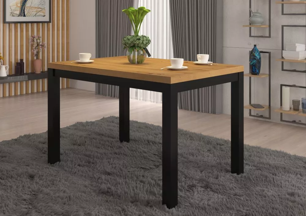 Žurnālgalds Olaf 2 Korpusa krāsa: ozols artisan, · 120 × 80 × 77 cm