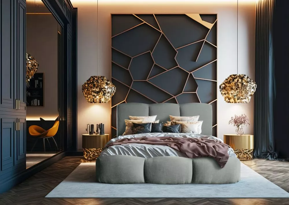 Gulta Allure Boston Standard ar stelāžu Guļamvietas platums: 160 cm, Guļamvietas garums: 200 cm, stelāžas tips: koka, · 