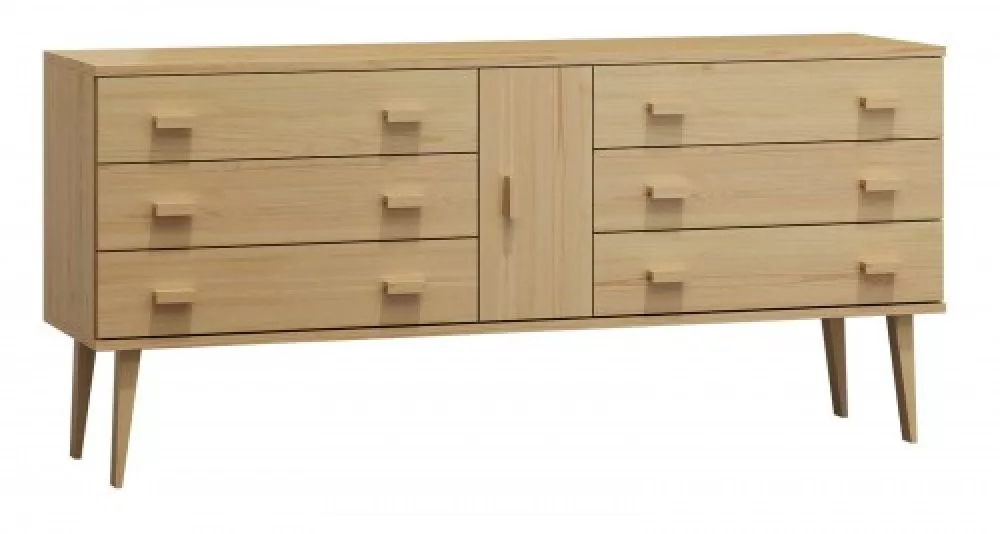 Kumode Venuci S3-4 · Priede · 155 × 47 × 75 cm