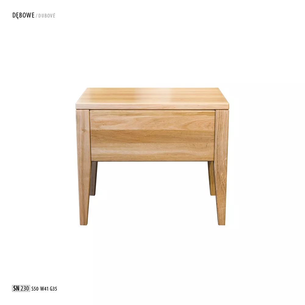 Naktsgaldiņš SN 230 · Eiropas ozols · 50 × 35 × 41 cm