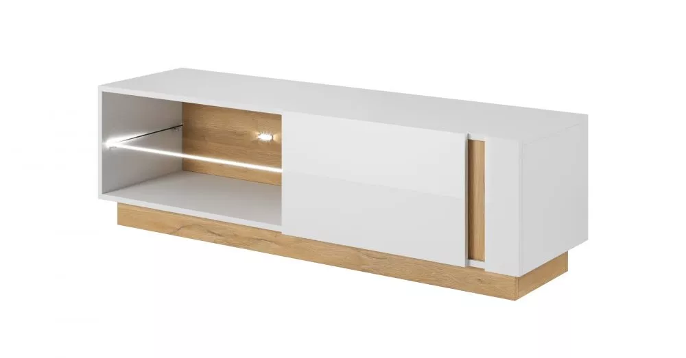 TV tumba Arco G ar LED · 138 × 40 × 45.5 cm