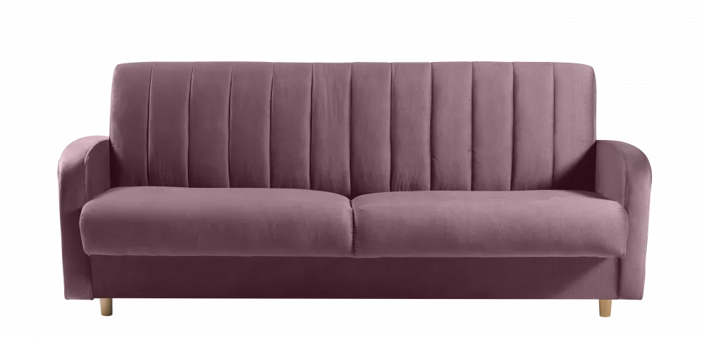 Dīvāns Ebro standard · Violets · 93 × 222 × 90 cm