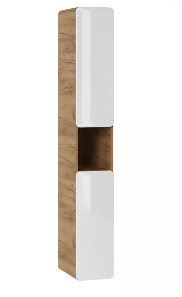 Vannas istabas skapītis Aruba White 805 · 25 × 170 × 39 cm