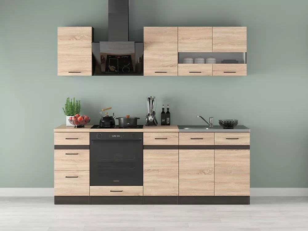 Virtuves komplekts Junona Line 220 Materiāls : MDF + LKSP plātne,