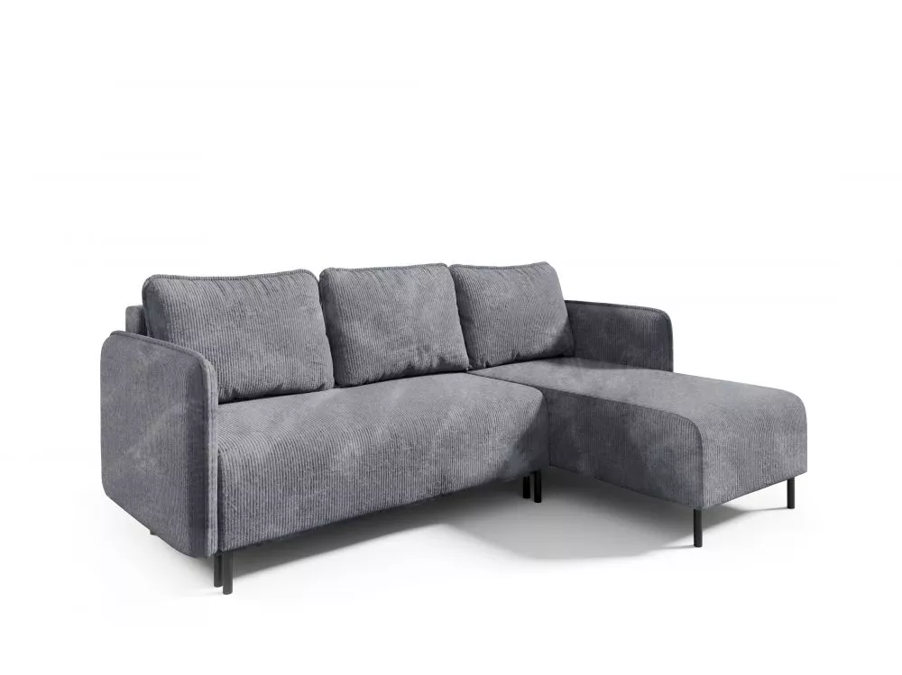 Dīvāns Brikue L Standard · Pelēks · 162 × 236 × 90 cm