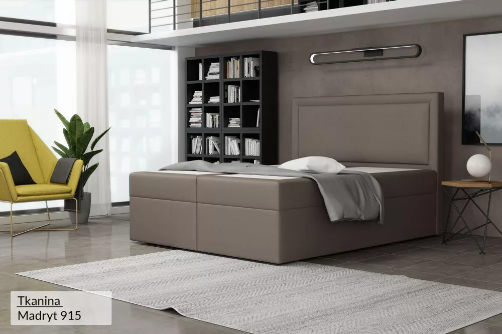Gulta Musso Eco Standard Guļamvietas platums: 140 cm, Guļamvietas garums: 200 cm, · Kapučino · 142 × 210 × 120 cm