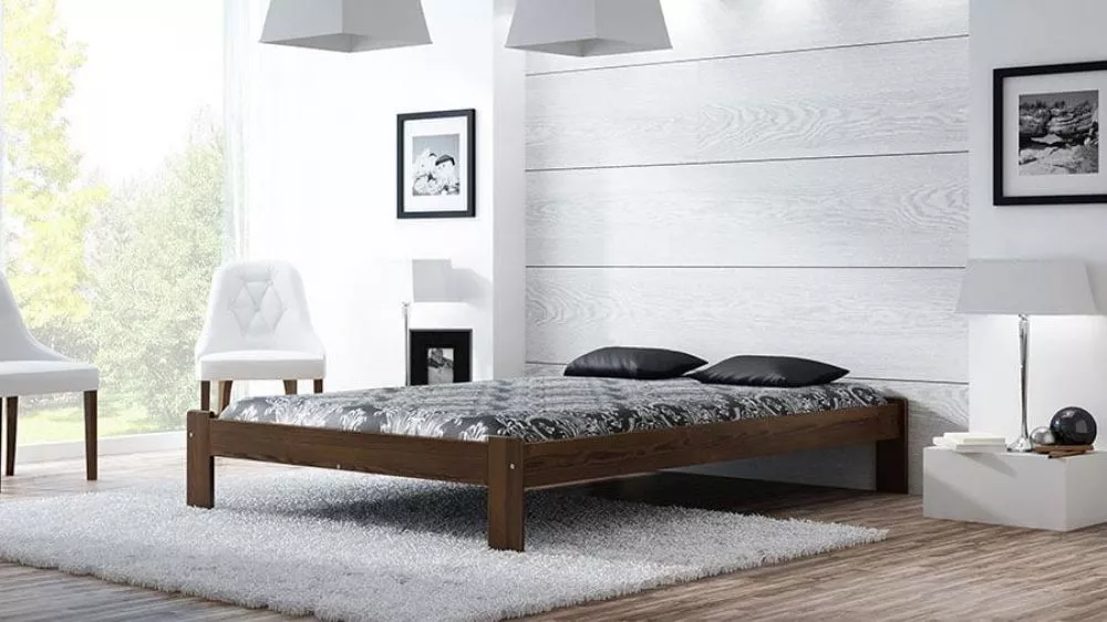 Gulta Ada ar stelāžu Guļamvietas platums: 120 cm, Guļamvietas garums: 200 cm, · Valrieksts · 128 × 207 × 50 cm