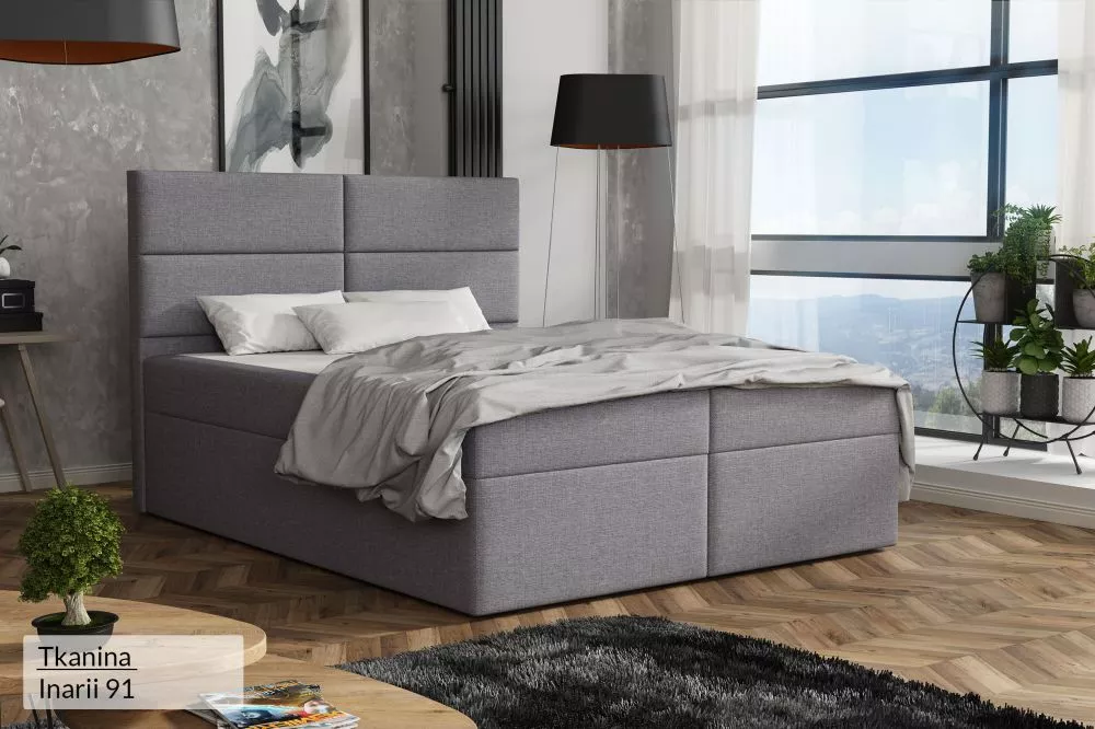 Gulta Zeo Premium Standard Guļamvietas platums: 140 cm, Guļamvietas garums: 200 cm, · Gaiši pelēks · 142 × 210 × 120 cm