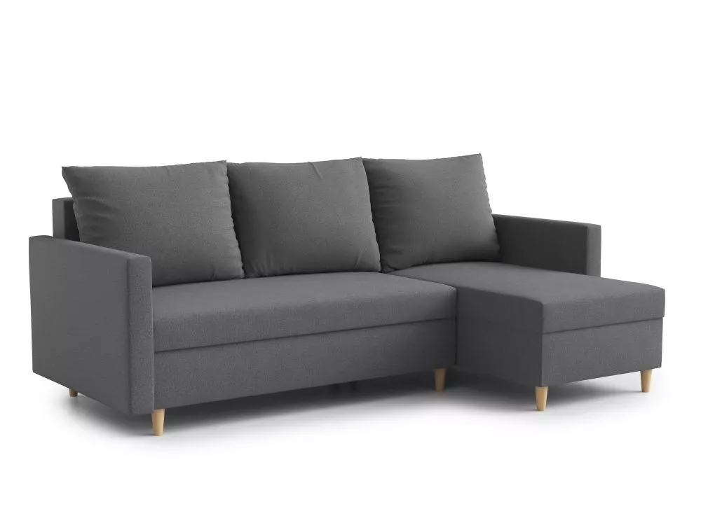 Dīvāns Rio Comfort Standard · Grafīts · 144 × 224 × 98 cm