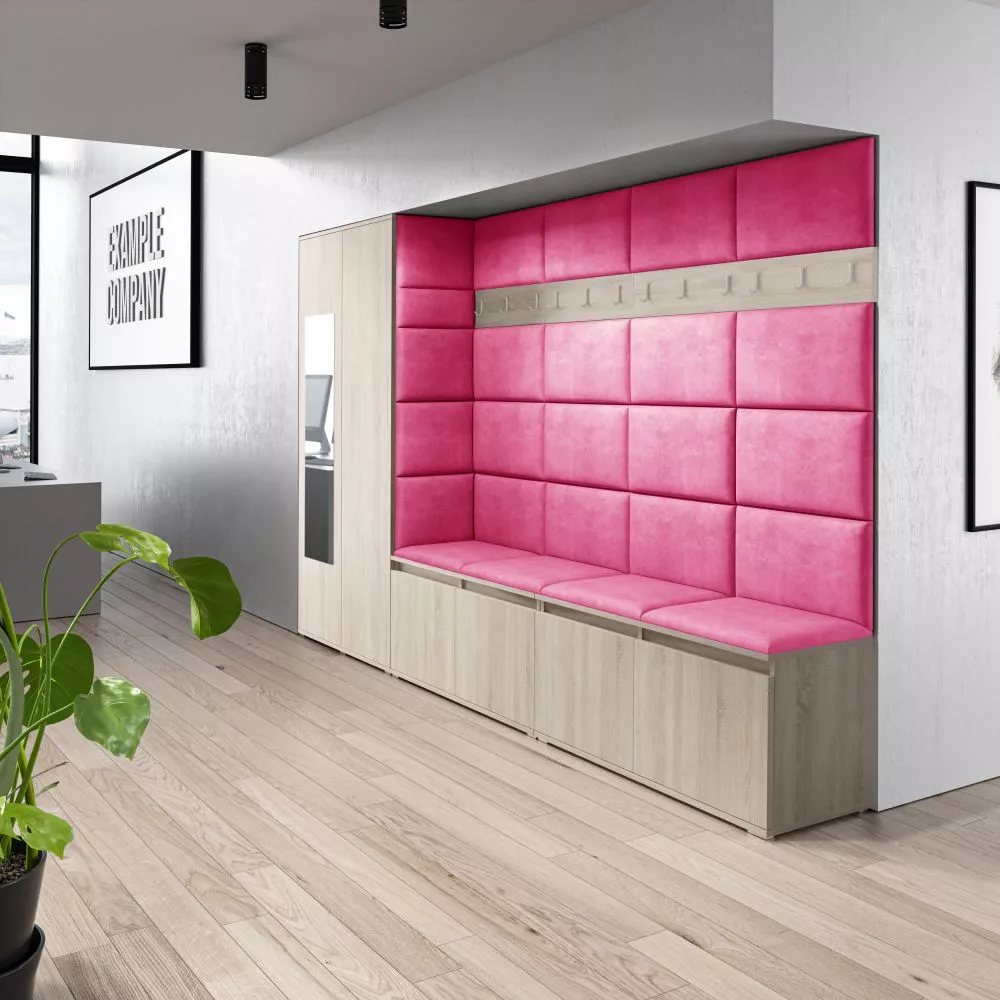 Apavu plaukts Emi 9 Trinity Korpusa krāsa: sonoma, · 290 × 185 × 40 cm