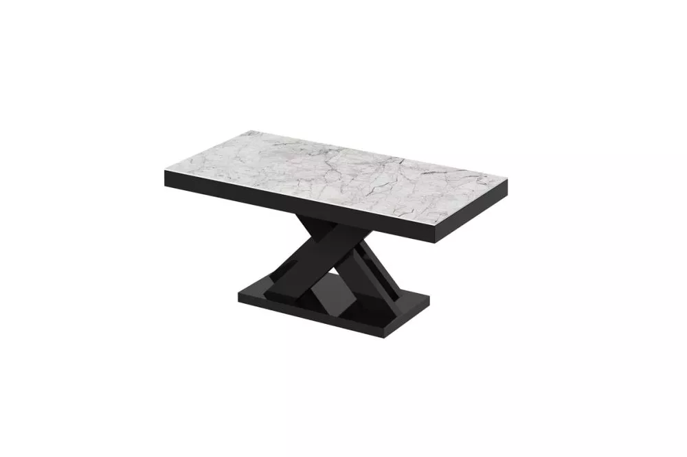Žurnālgalds Xenon Lux Mini Gloss Korpusa krāsa: balts akmens, · 120 × 60 × 50 cm