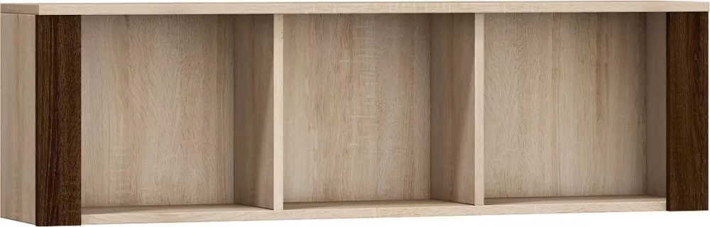 Plaukts Hugo hug 05 · Ozols sonoma + kastanis venge · 116 × 35 × 22 cm