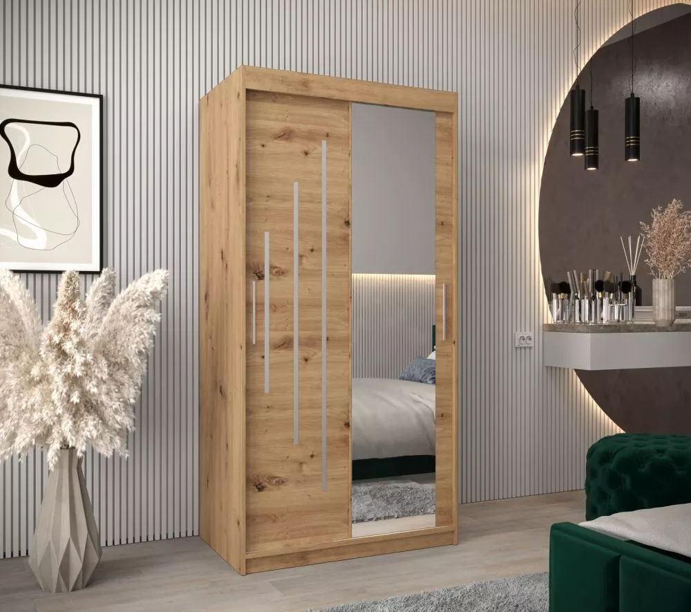 Skapis York 2 · Ozols artisan · 100 × 62 × 200 cm