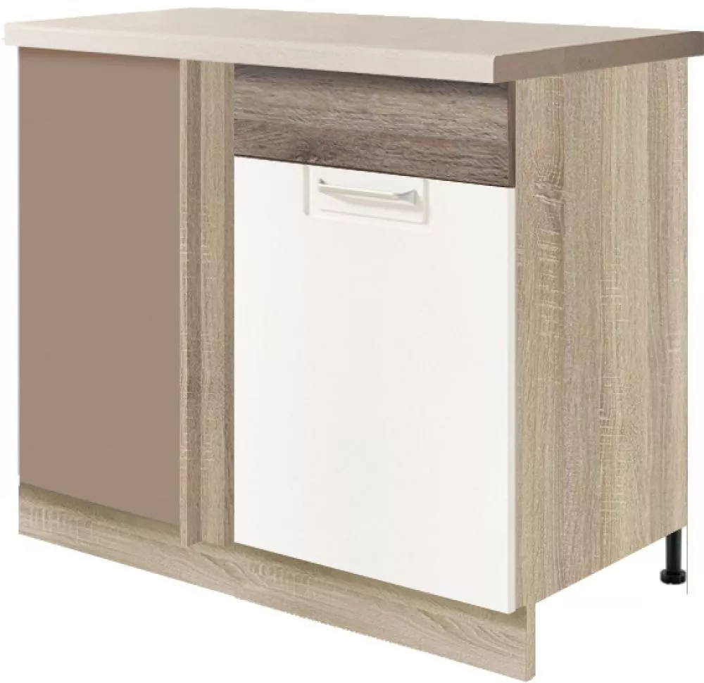 Virtuves skapis Econo 24D-25D Puse: labā,