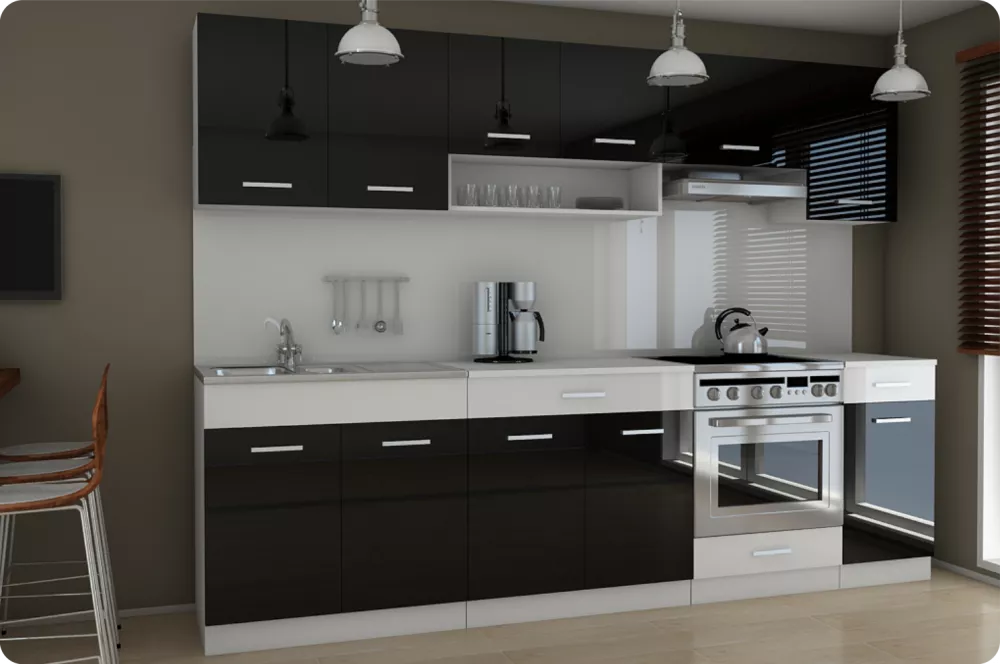 Virtuves komplekts Carmen 260 Materiāls : MDF + LKSP plātne,