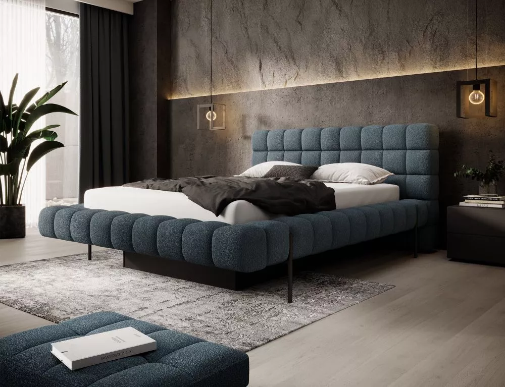 Gulta Magentta Premium Standard ar stelāžu Guļamvietas platums: 180 cm, Guļamvietas garums: 200 cm, stelāžas tips: metāl