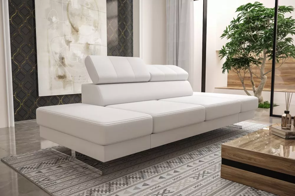Dīvāns Emporio 2 Sofa Standard · Balts · 100 × 250 × 79 cm