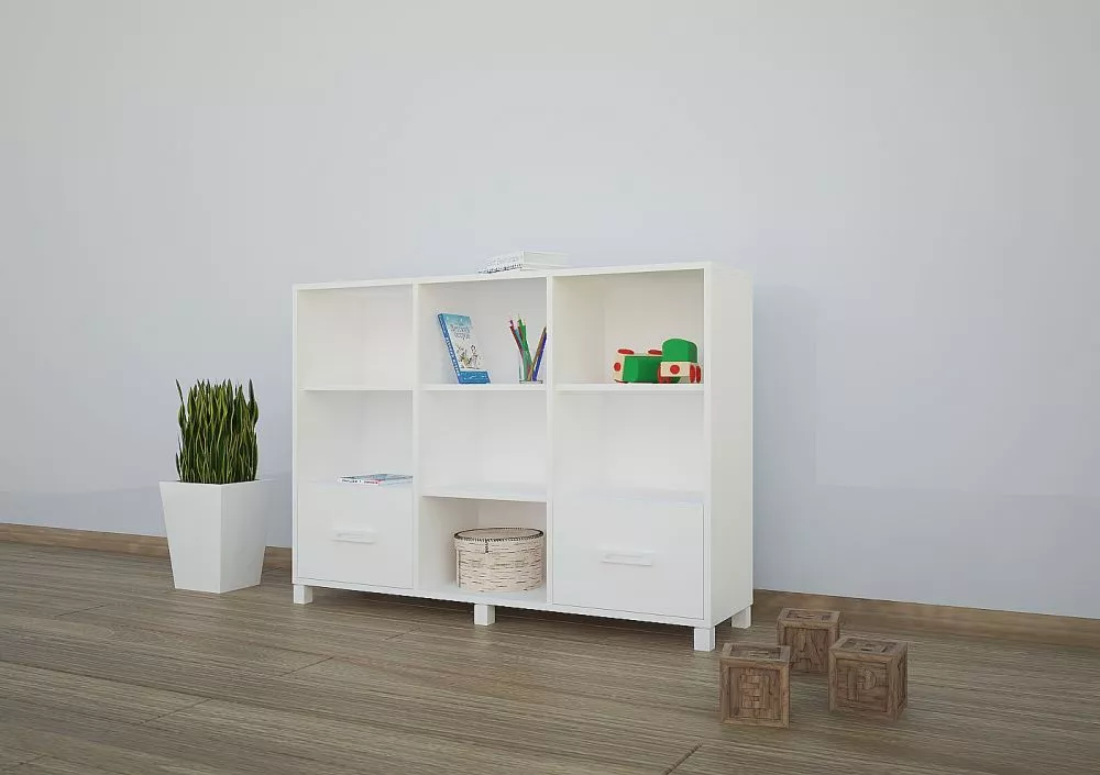 Kumode Animals RN18 · 132 × 34 × 96 cm