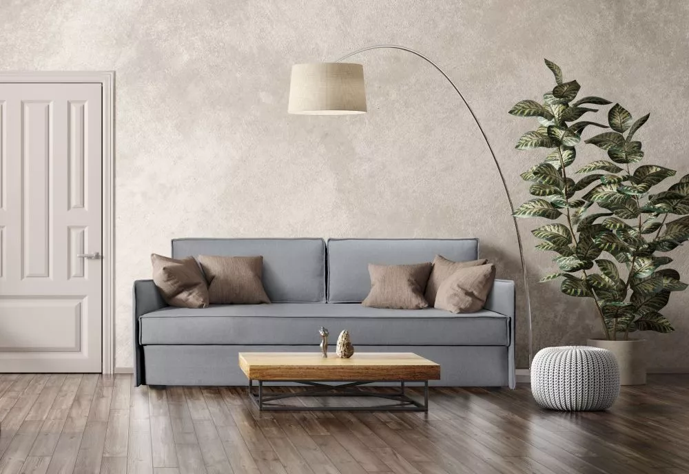 Dīvāns Cloud Sofa Standard · Pelēks · 91 × 206 × 75 cm