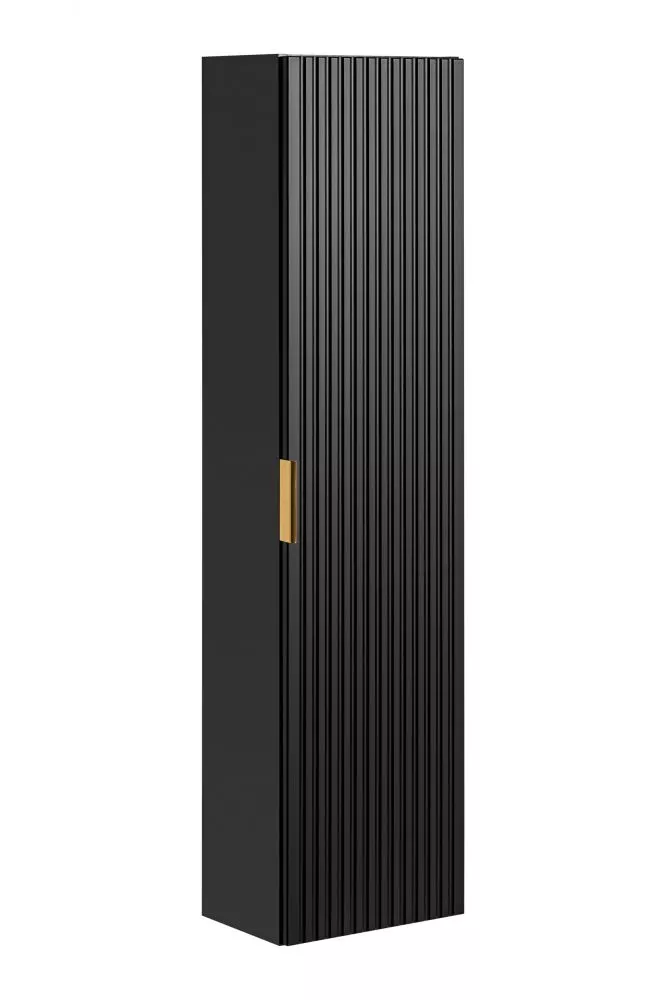 Vannas istabas skapītis Adel Black 80-01 · Melns · 35 × 140 × 25 cm