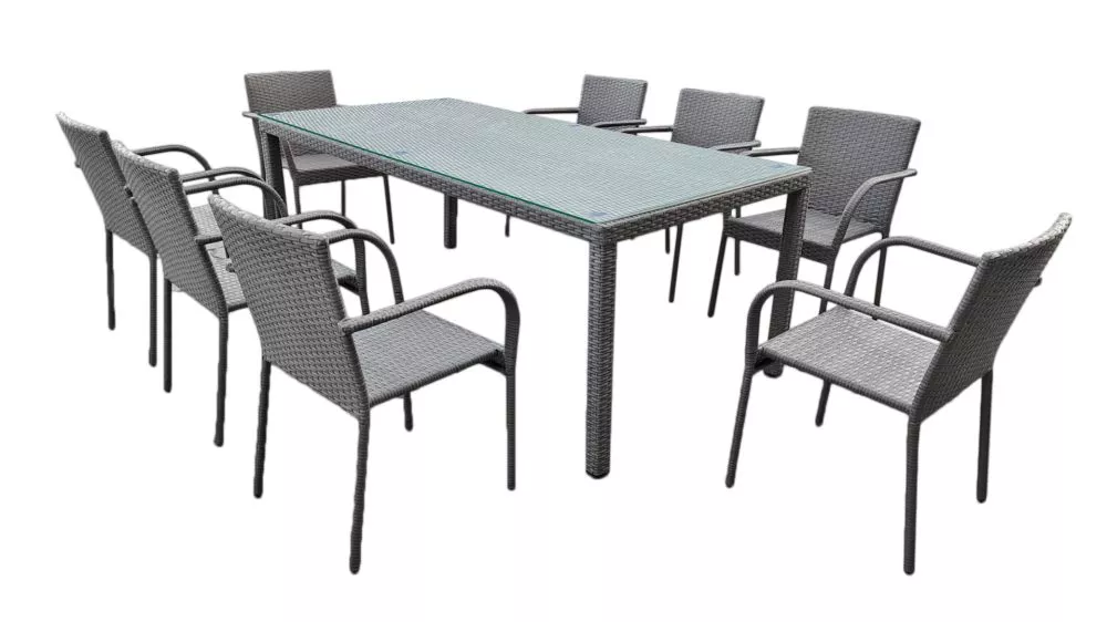 Komplekts Sottile Personu skaits: 8, · Pelēks · 200 cm