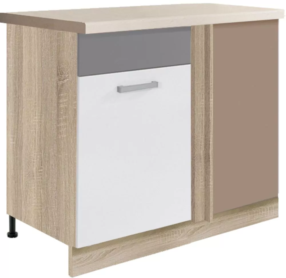 Virtuves skapis Global 24D-25D Puse: kreisā,