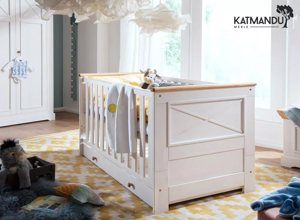 Bērnu gultiņa Marone Kids Premium ar stelāžu Korpusa krāsa: balts, Guļamvietas platums: 70 cm, Guļamvietas garums: 140 c